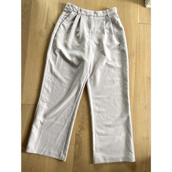 A&F Curve Love Sloane Wide Leg Pant - Light Taupe, 29 - Picture 1 of 3